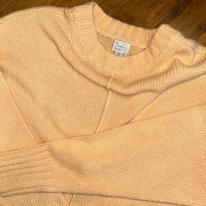a new day Light Peach Crew Neck Sweater